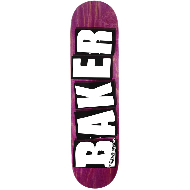 Baker Logo B2 Shape Random Veneer Deck (8.25)