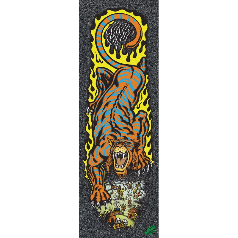 MOB x Santa Cruz Salba Tiger Large logo Griptape (11 inch)