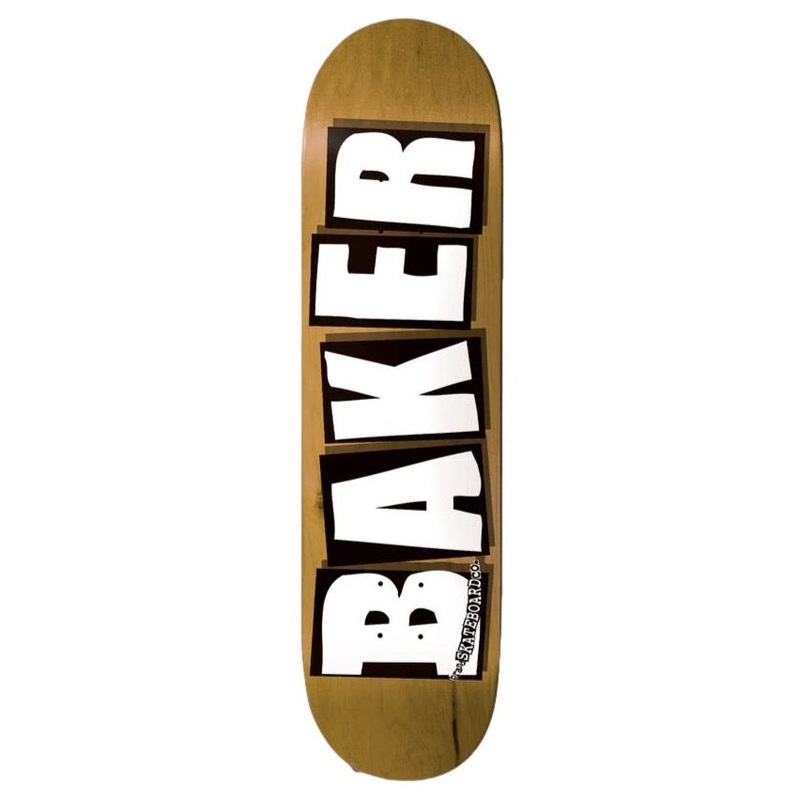 Baker Logo B2 Shape Random Veneer Deck (8.5)