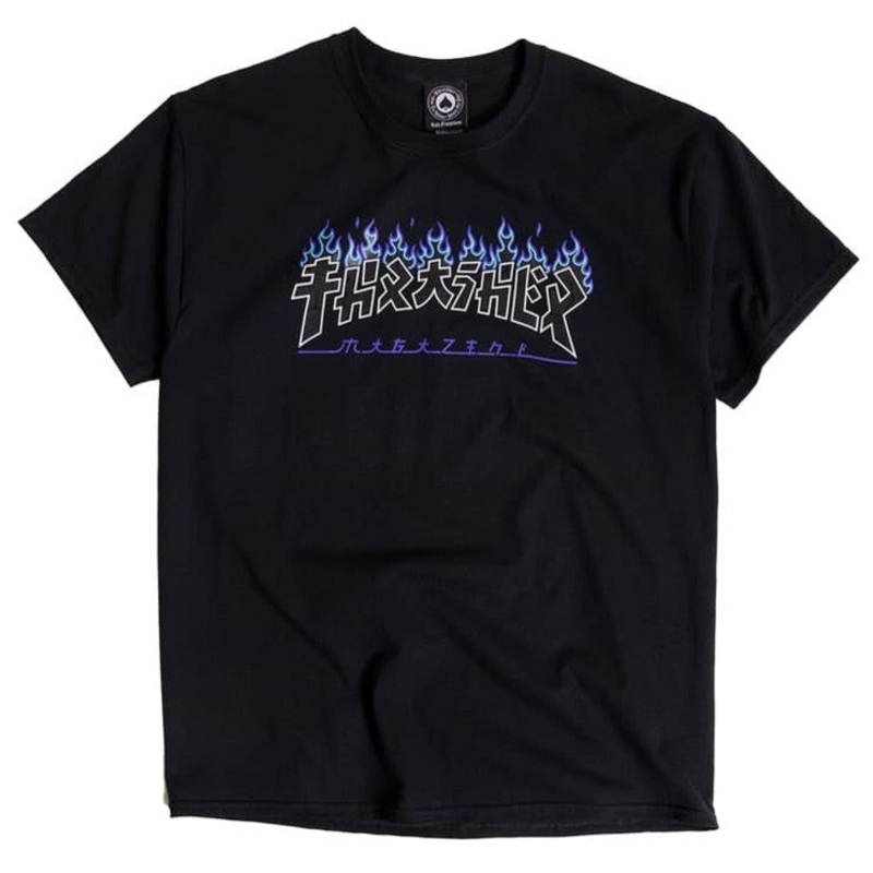 Thrasher Godzilla Charred T-Shirt (Black)