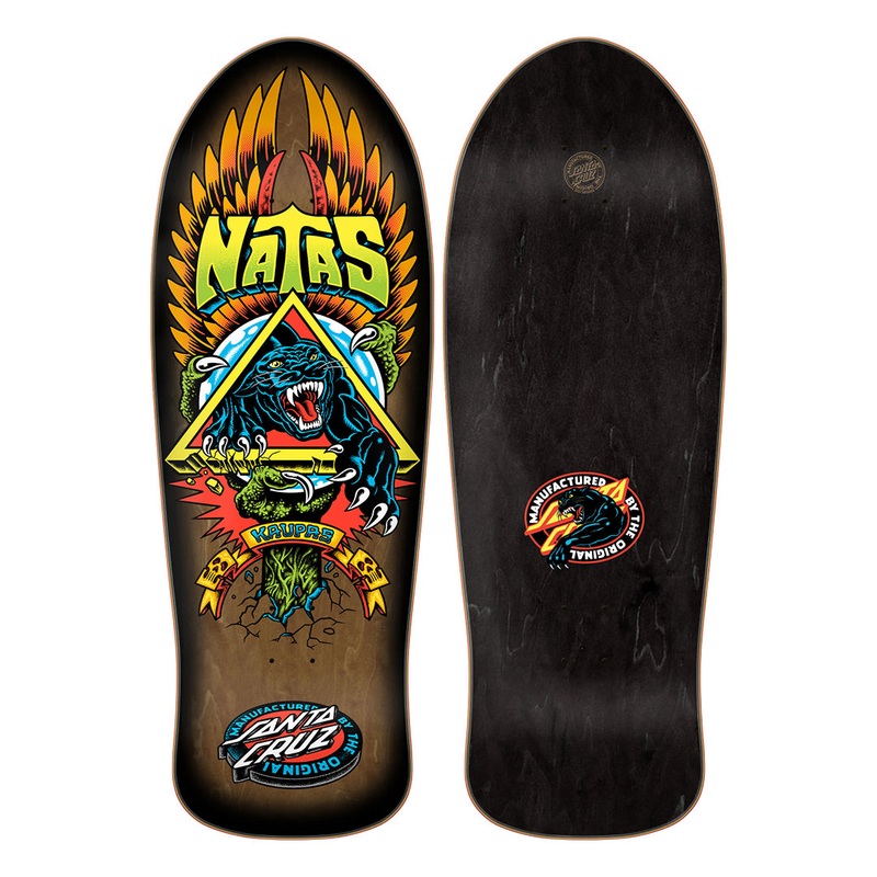 Santa Cruz Reissue Deck Natas SC Panther Deck 10.538×30.14