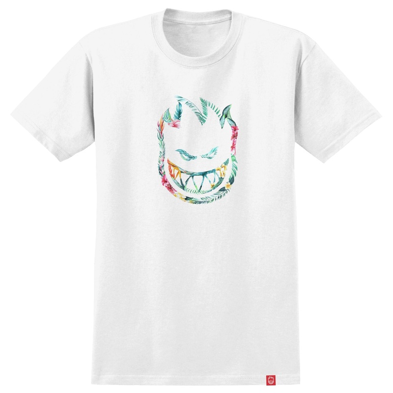 Spitfire Floral Bighead Premium T-Shirt (White/ Multi)