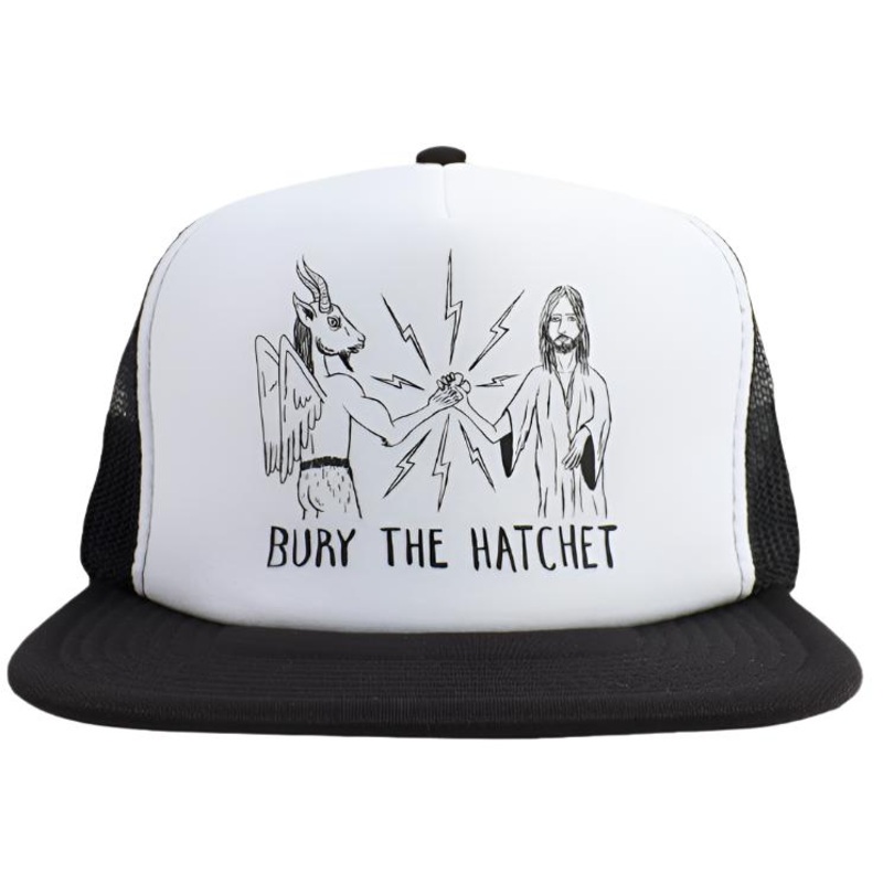 Thrasher x Toy Machine BTH Trucker Hat (black)