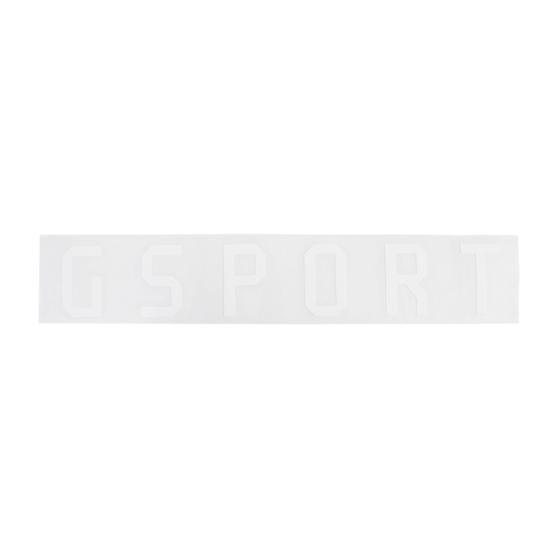 GSport Rim Sticker Die-Cut (White)