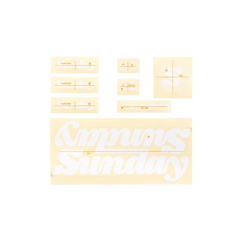 Sunday 2022 Forecaster – Alec Siemon Sticker Kit