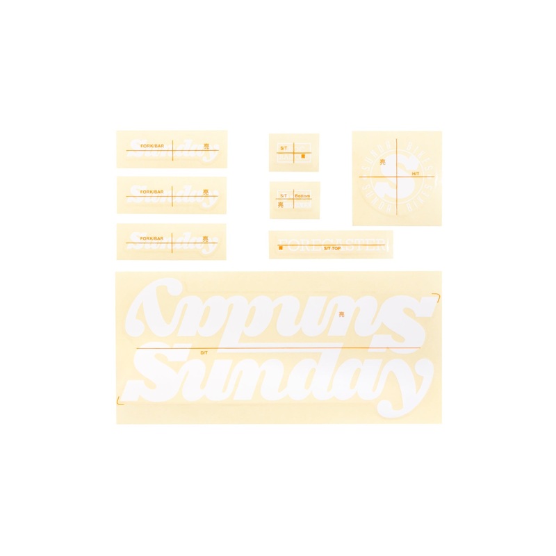 Sunday 2022 Forecaster – Broc Raiford Sticker Kit