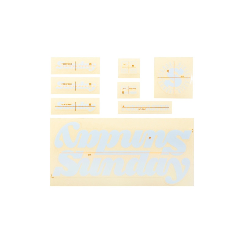 Sunday 2022 Forecaster Park – Maca Perez Grasset Sticker Kit