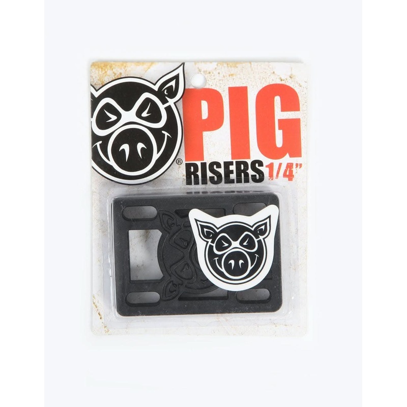 Pig Hard 1/4 Riser Pads|One Size