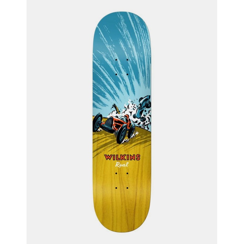 Real Wilkins Racers Skateboard Deck – 8.86