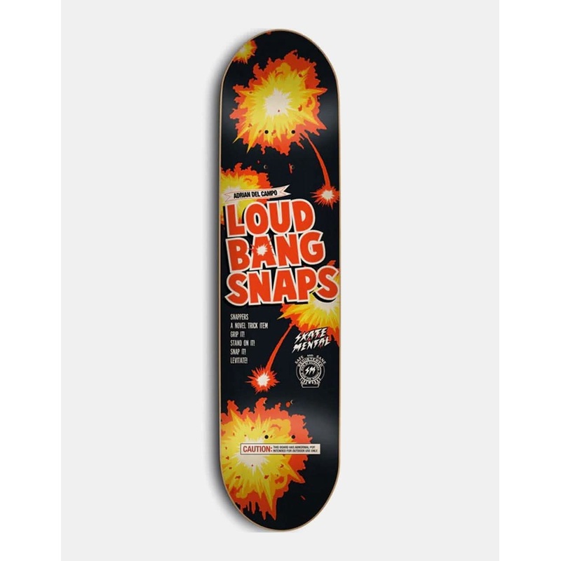 Skate Mental Del Campo Snaps Skateboard Deck – 8.12
