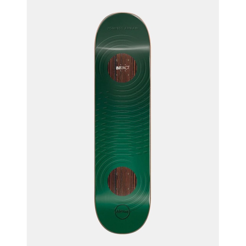 Almost Youness Raised Rings Impact Support Skateboard Deck – 8.375