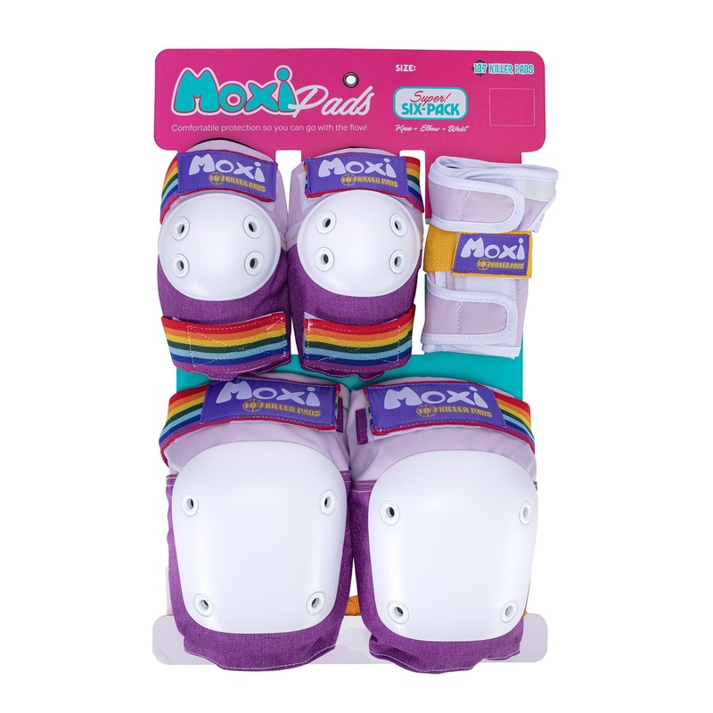 187 Adult Six Pack Pad Set – Moxi – Lavender