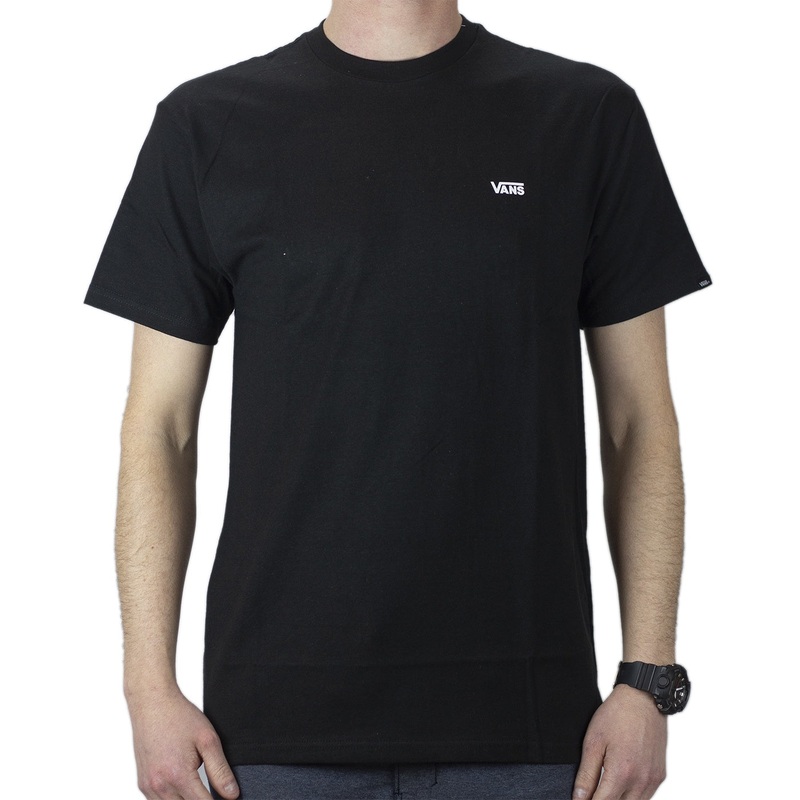 Vans Left Chest Logo SS Tee|Small|Medium|Large|X-Large|Royal Blue|Black/White|Black/Waterfall|White/Black|Seed Pearl/Black|Jazzy/White