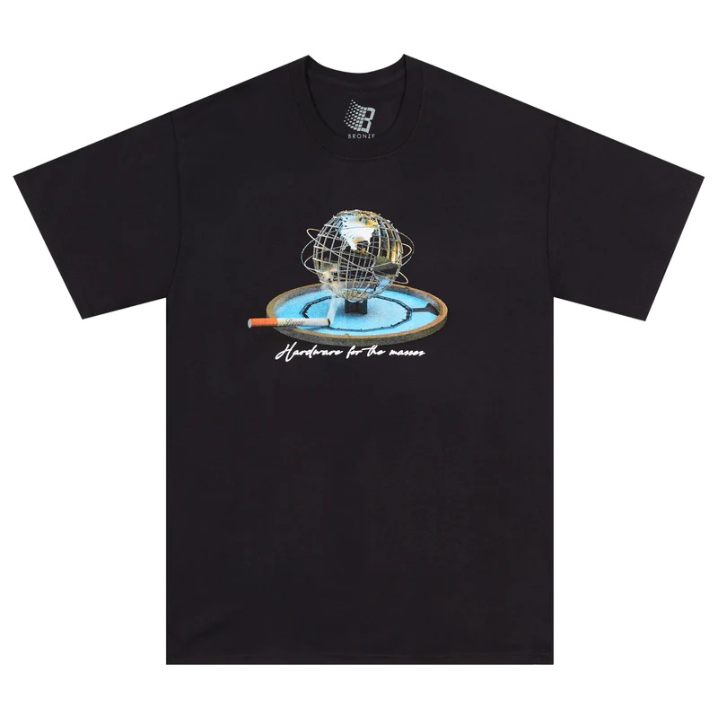 Bronze 56k Flushing Meadows T-Shirt – Black