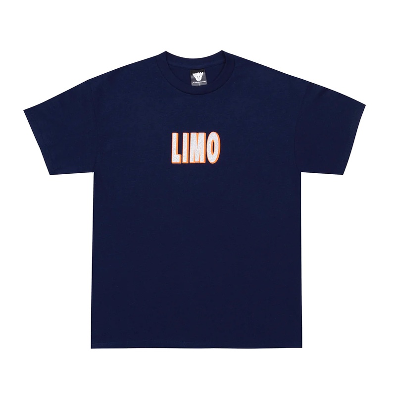 Limo Sticker T-Shirt – Navy|Small|Medium|Large|X-Large