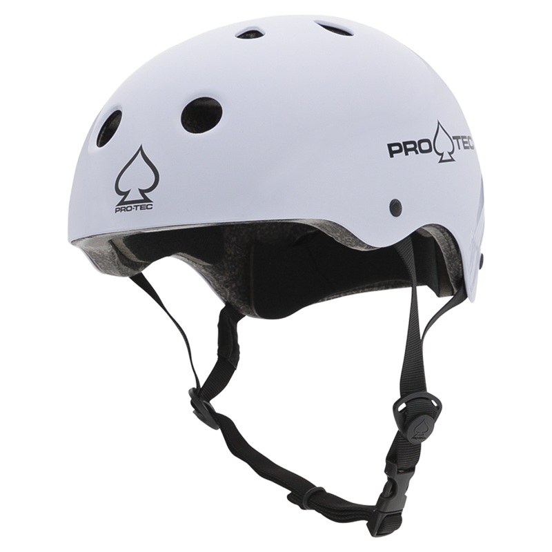 Pro-Tec Classic Certified Helmet – Gloss White