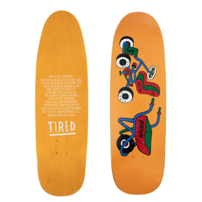 Tired x Parra Semi Tired Sigar Deck