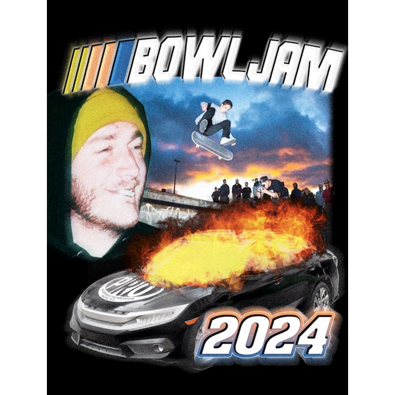 Pro Skates Bowl Jam 2024 T-Shirt – Black