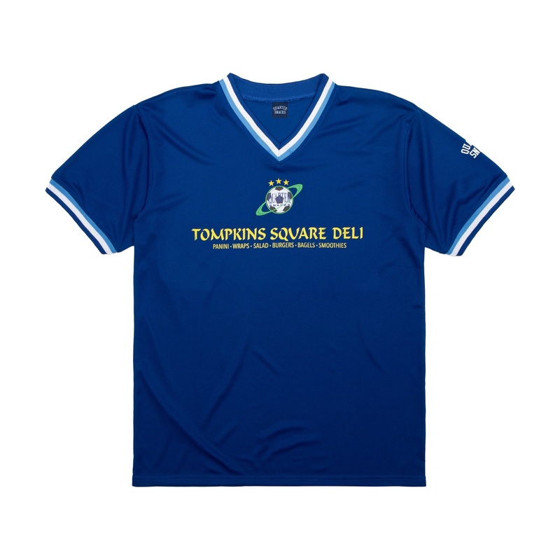 Quarter Snacks Deli Squad Soccer Jersey – Royal