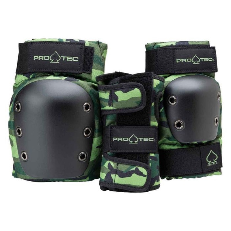 Pro-Tec Junior 3-Pack Pad Set – Camo