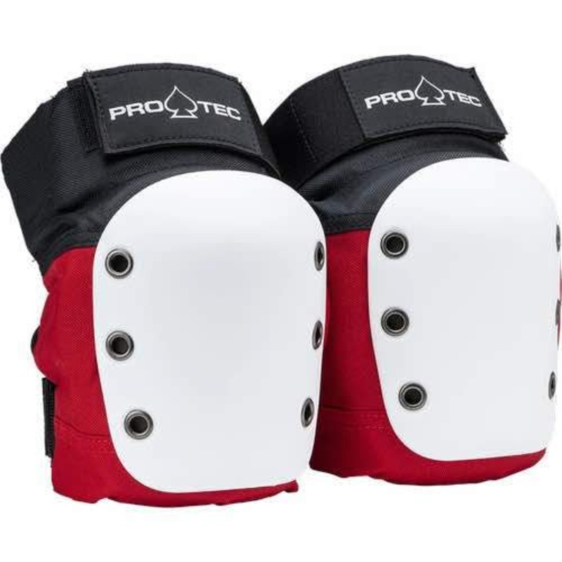 Pro-Tec Street Knee Pads – Red/White/Black