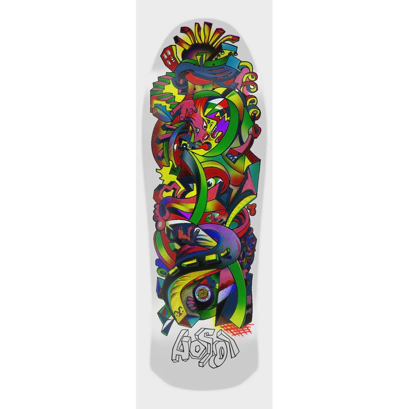 Santa Cruz Hosoi Picasso Reissue Deck