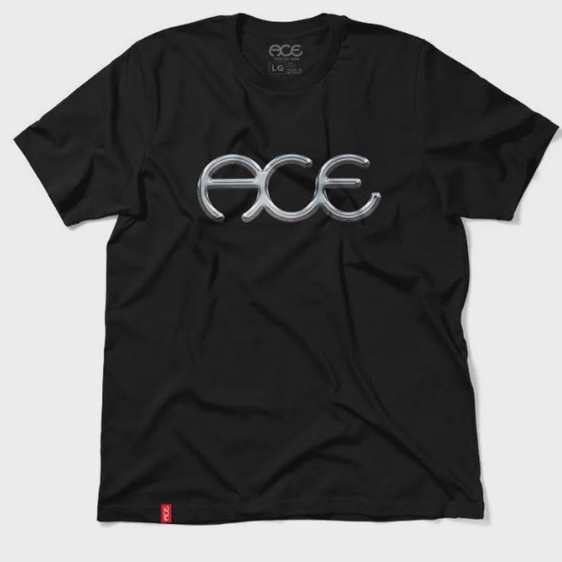 Ace Chrome Rings T-Shirt – Black