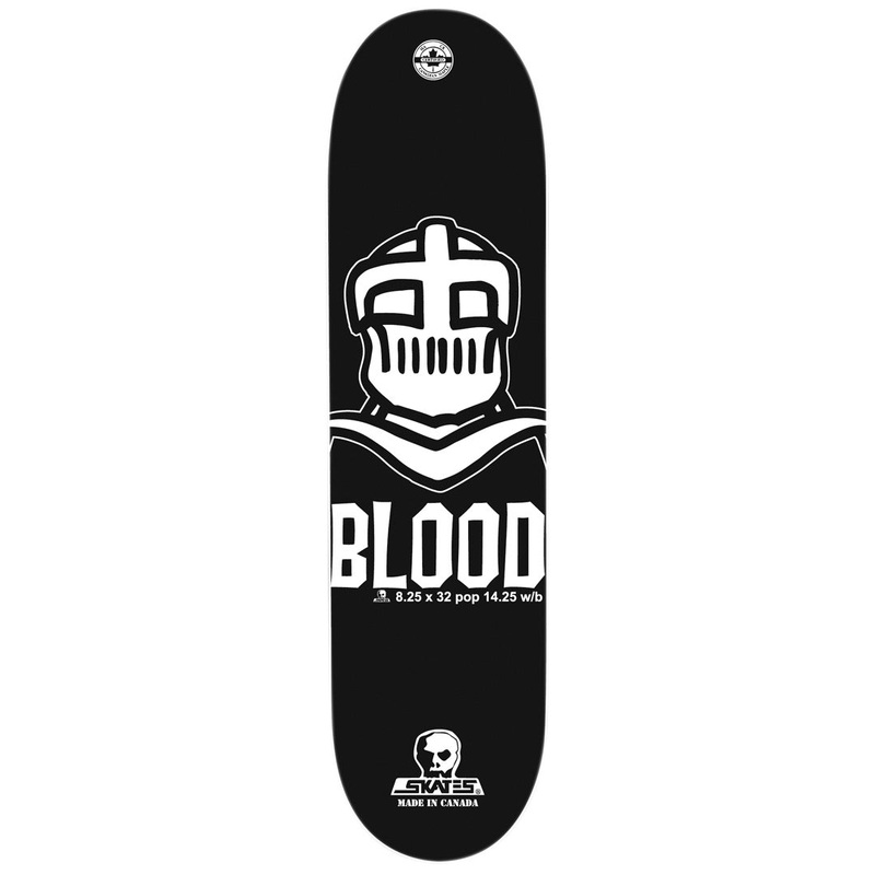 Skull Skates Barge Blood Deck|8.25″