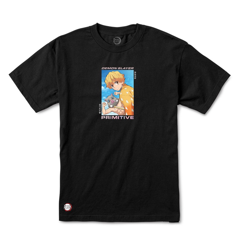 ZENITSU AND INOSUKE TEE|S|M|L|XL|XXL|XXXL|BLACK