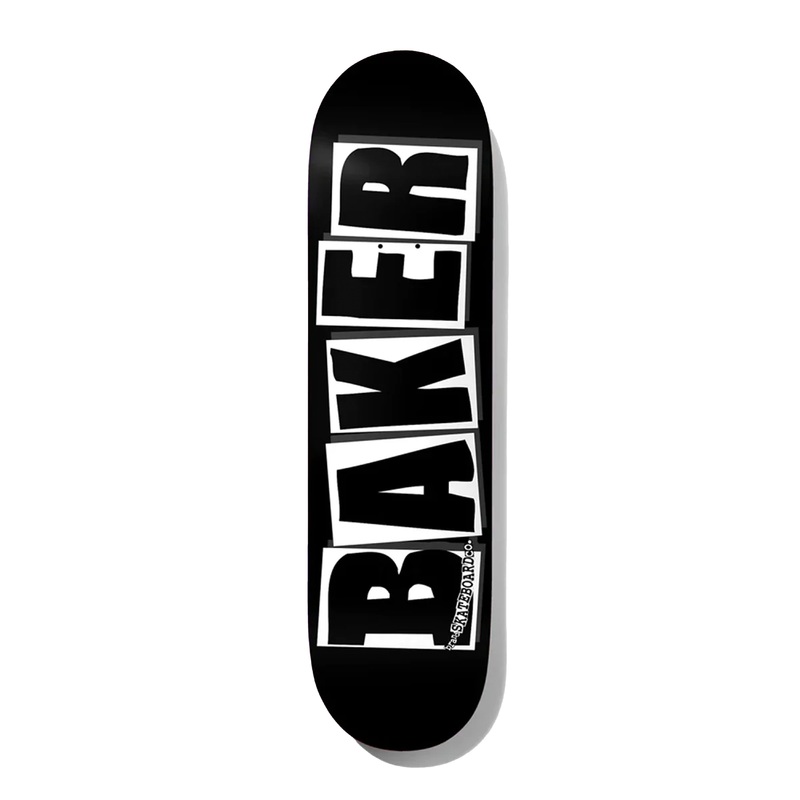 Baker Brand Logo Black/White Skateboard Deck 8.125