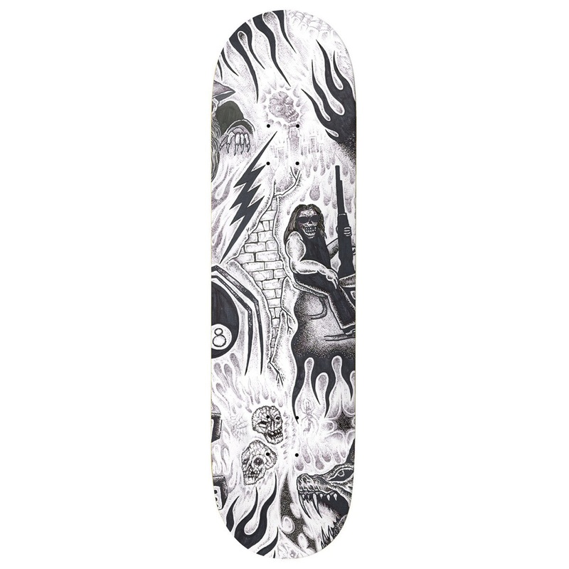 Baker Jacopo Tryptic Skateboard Deck 8.25