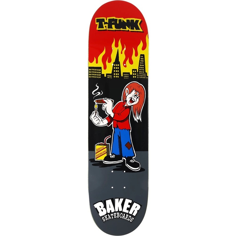 Baker T-Funk Lampwick Skateboard Deck 8.25