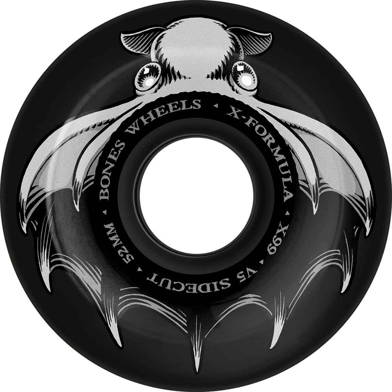 Bones X-Formula Dark Waters Sidecut V5 99A Skateboard Wheels 52mm