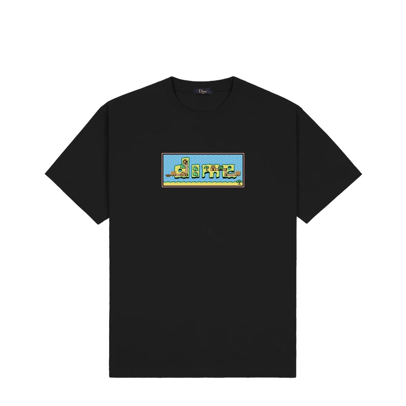 Dime World T-Shirt Multi Black