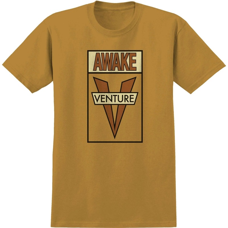 Venture Awake T-Shirt Tan/Brown/Black