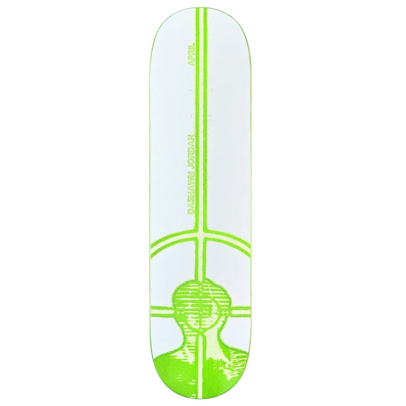April Dashawn Jordan Aim Skateboard Deck 8.25