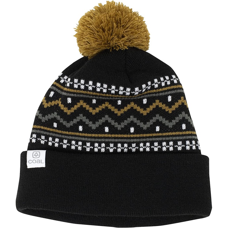 COAL THE FJORD BEANIE|BLACK/POMPOM|O/S