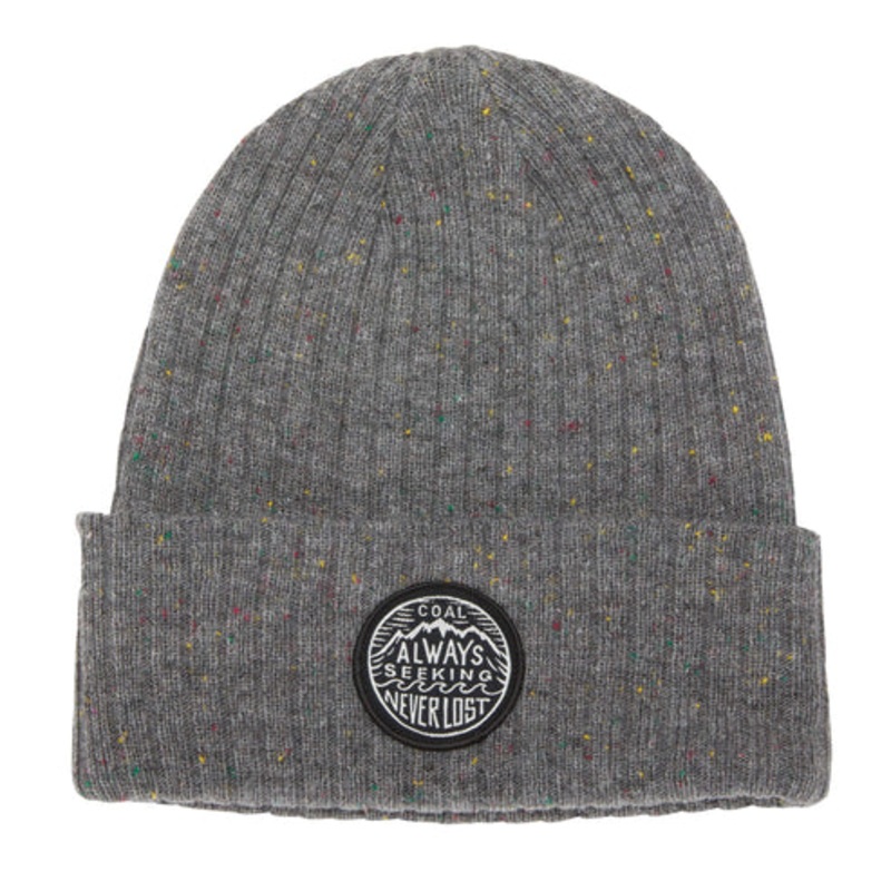 COAL THE OAKS BEANIE|BLACK/YELLOW/RED/BLUE|HEATHER GREY/ SPECKLES|O/S