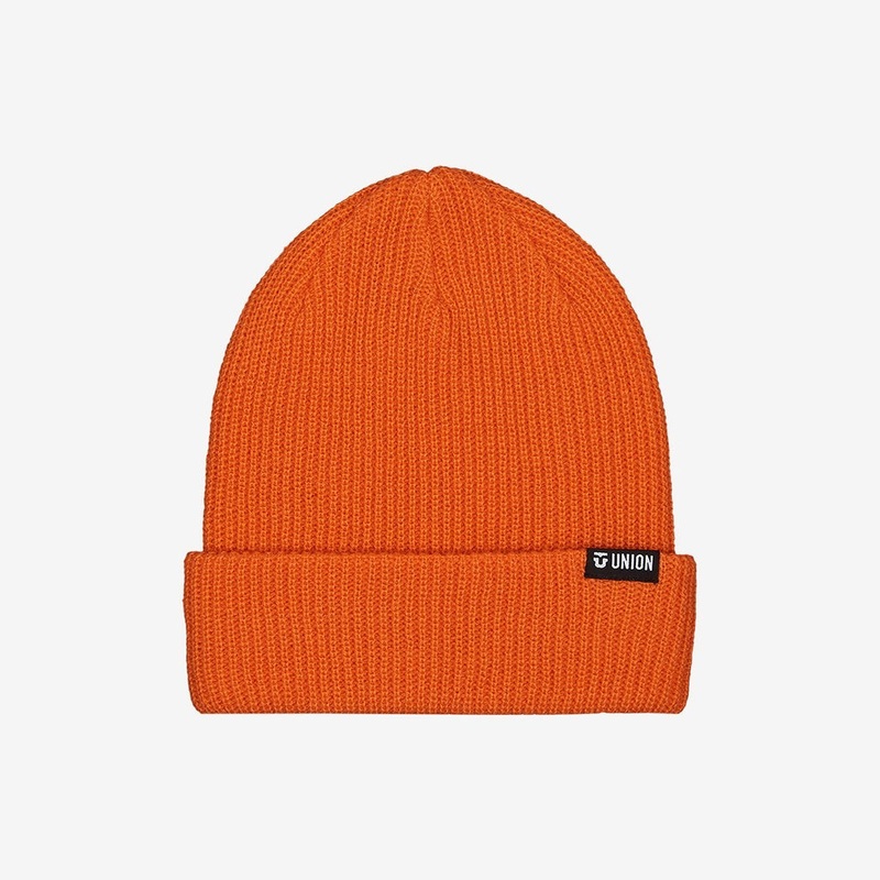 UNION LOW CUFF BEANIE|ORANGE