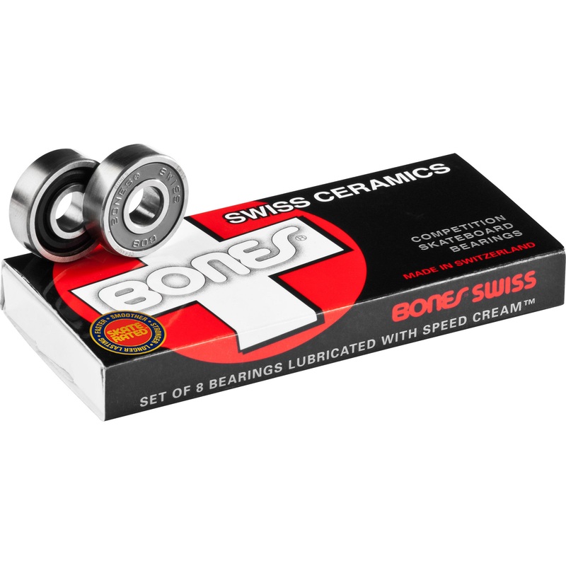 BONES SWISS CERAMICS (8-PACK)|GRAY