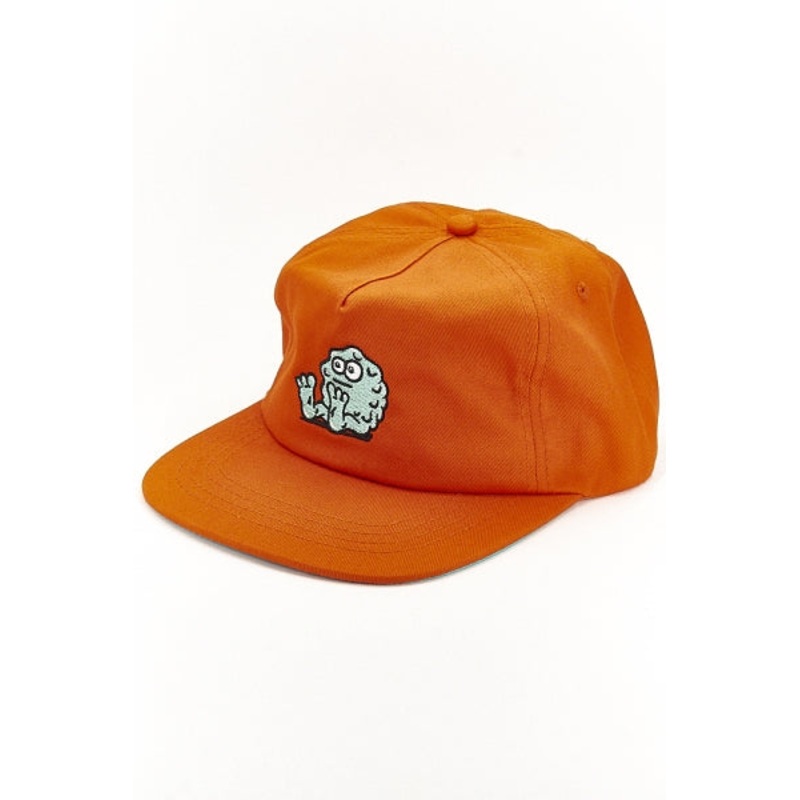 SNOT BOOGER 5 PANEL HAT|ORANGE