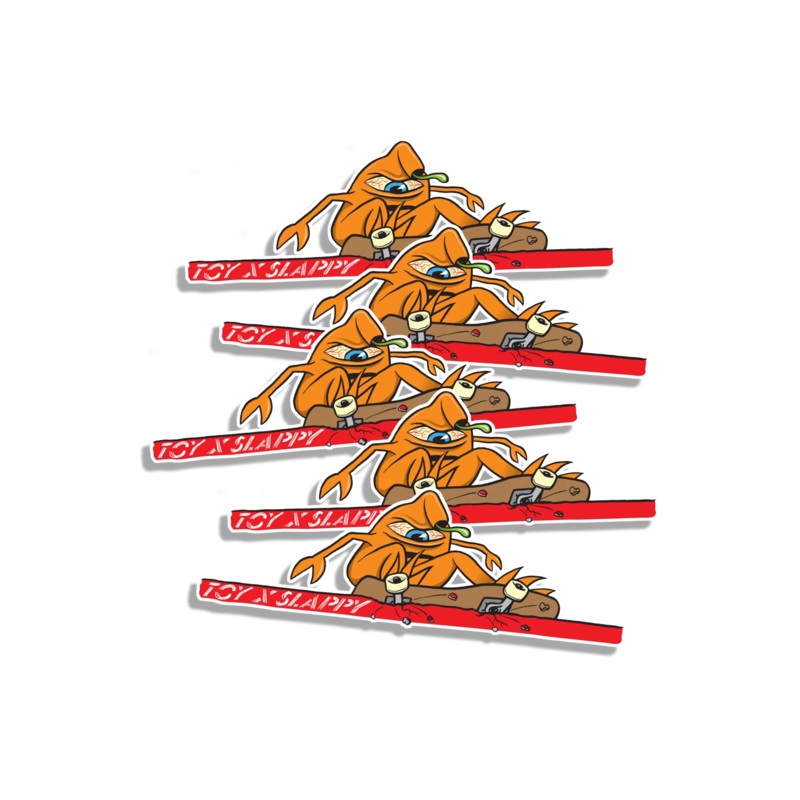 TOY X SLAPPY STICKER|ORANGE
