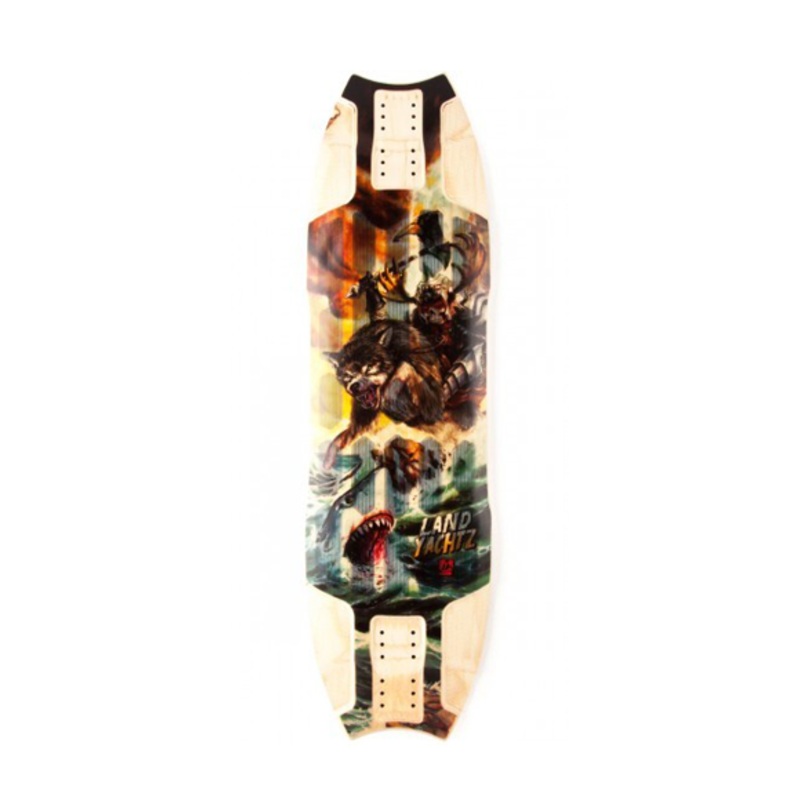 Landyachtz Hollow Tech Wolf Shark Deck 35.5