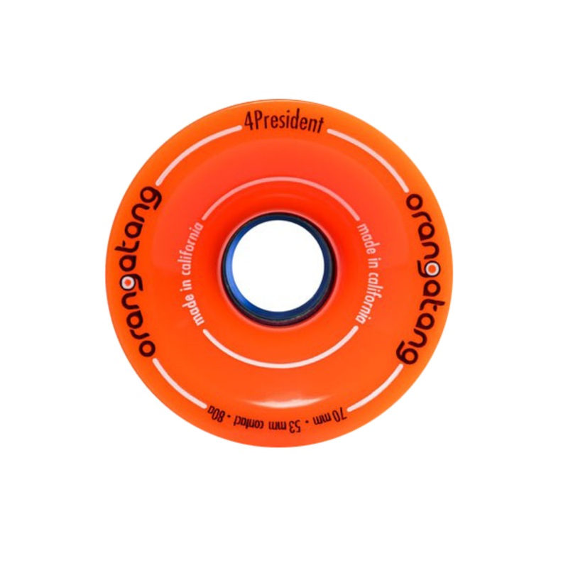 Orangatang 4 President Wheels 70mm 80a (Orange)