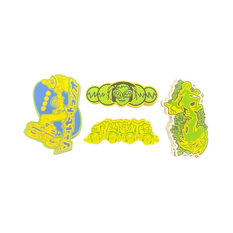 THEM X JET SET RADIO STICKERS|BLUE