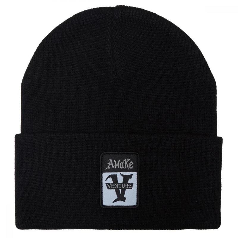 VENTURE AWAKE LTD CUFF BEANIE|BLACK