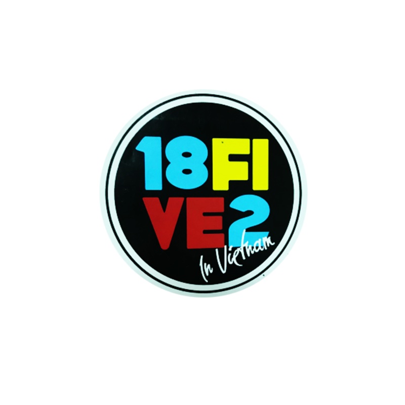 18Five2 Logo Sticker