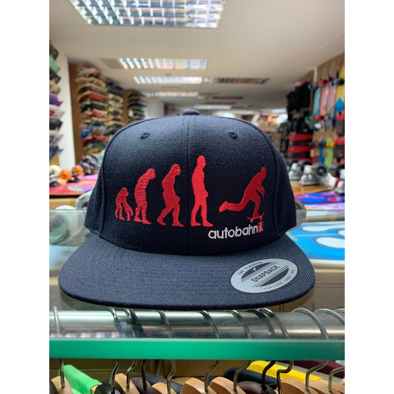 Autobahn Evolution Snapback Hat Red