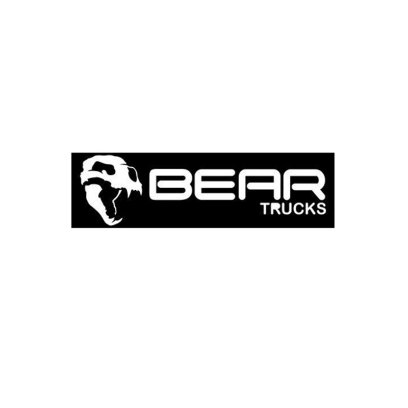 Bear Trucks Banner Black Sticker