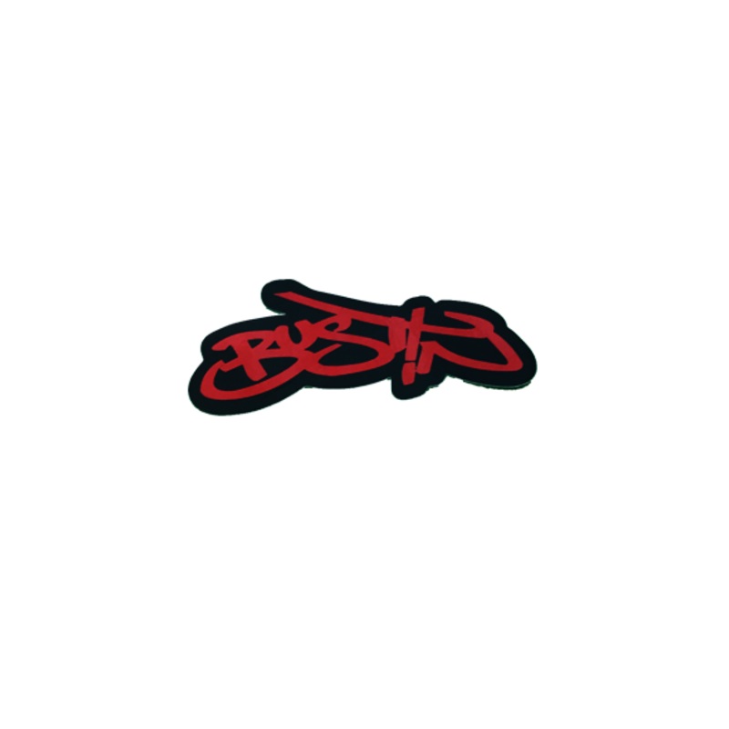 Bustin Board Red Sticker